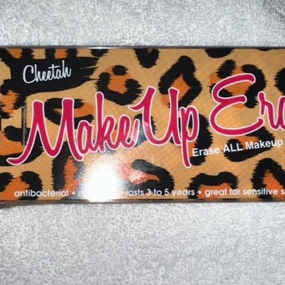 makeup eraser cheetah‎ MAKE UP remover